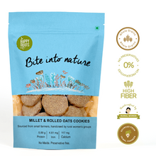 Finger Millet & Rolled Oats Cookies